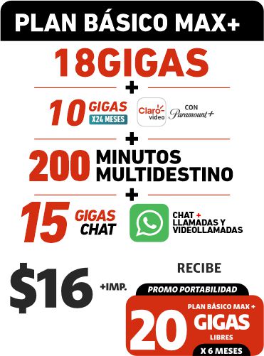 PLAN BASICO MAX+